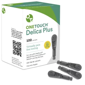 One Touch Delica Plus Lancets 30g - (100 Count)
