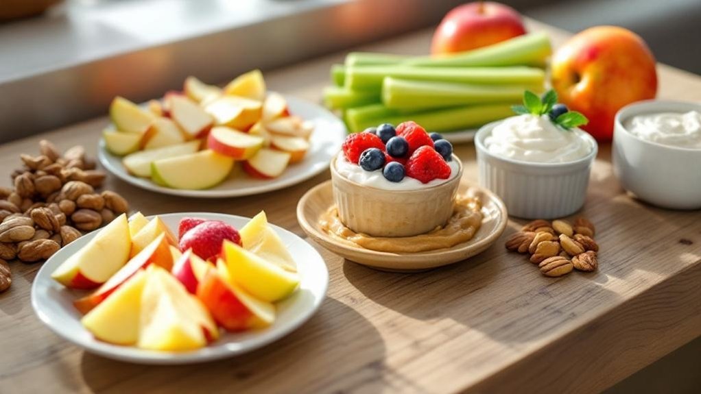 snack composition affects glycemia