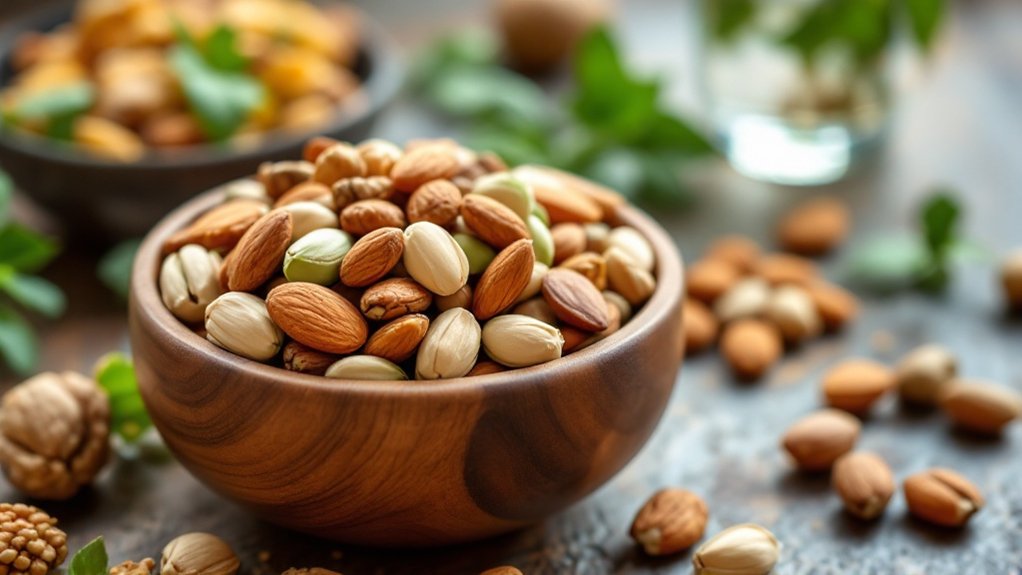 nuts improve blood sugar