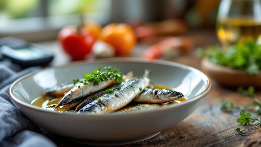 sardines stabilize blood sugar