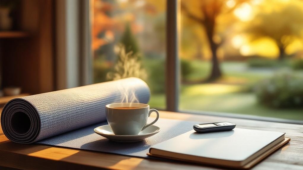 daily habits reduce diabetes stress