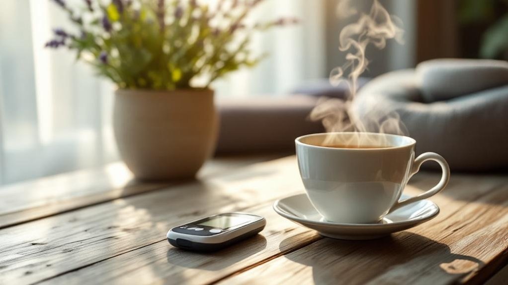 stress increases blood glucose