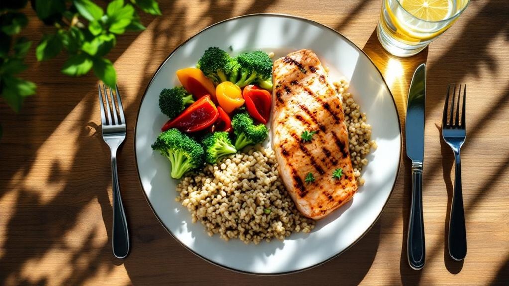 visual portion control method