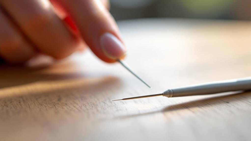 personalized lancet gauge testing