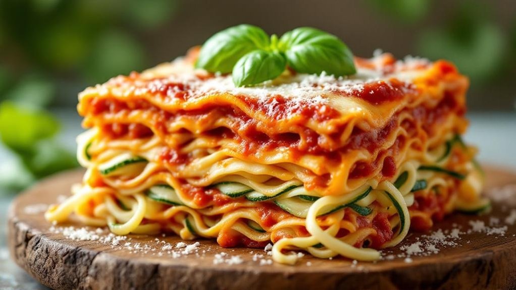 vegetable lasagna noodle alternatives